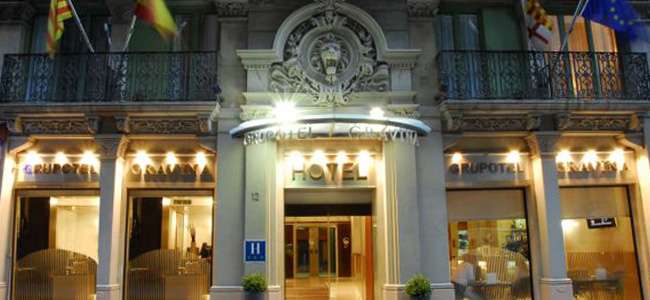 Hotel Gravina - Building and Terrace